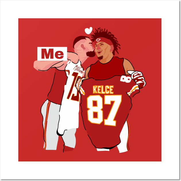 Mahomes fans Wall Art by Mic jr